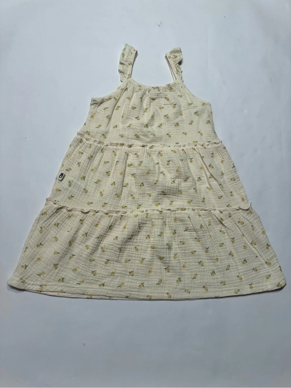Rabbit + Bear Girl's Soft Floral Organic Cotton Sun Dress Bundle Lot Of 2 Sz 6